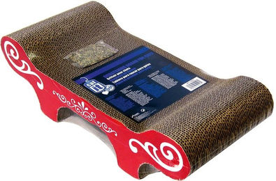 Catit Kratzbank aus Kratzpappe mit Catnip für Katzen – Bild 1 von 3