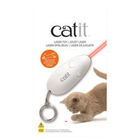 Produktbild von Catit Laserpointer Maus Spielzeug für Katzen aus Kunststoff in Weiß