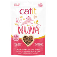 Produktbild von Catit Nuna Treats Katzenleckerli mit Insekten und Huhn 60 g - 60 g