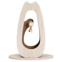 Produktbild von Catit Pixi Scratcher Tall Kratzbaum aus Karton für Katzen in Braun und Beige 45 x 23,5 x 56 cm