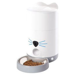 Catit Pixi Smart Feeder Vision Automatischer Futterspender mit Haustier-Kamera und WiFi in Weiß – Bild 1 von 3