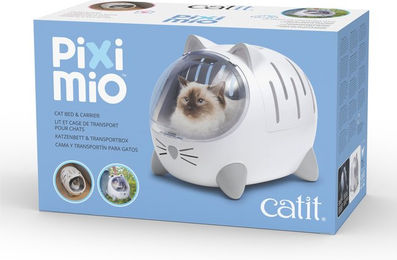 Catit PIXI Transportbox Mio für Katzen aus Kunststoff Weiß L 52 x B 35 x H 38,6 cm – Bild 1 von 1