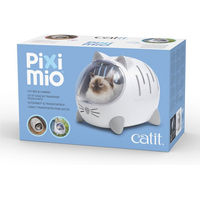 Produktbild von Catit PIXI Transportbox Mio für Katzen aus Kunststoff Weiß L 52 x B 35 x H 38,6 cm