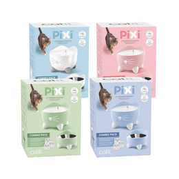 Catit PIXI Trinkbrunnen Combo Kit für Katzen in Rosa aus Kunststoff – Bild 1 von 4