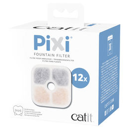 Catit Pixi Trinkbrunnen Ersatzfilter 12er-Pack für Katzen – Bild 1 von 1