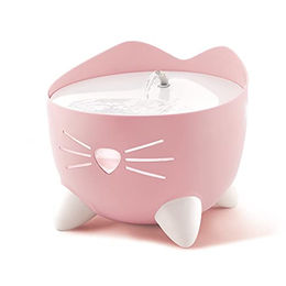Catit Pixi Trinkbrunnen für Katzen Rosa 2,5l aus Kunststoff - 2,5 l – Bild 1 von 8