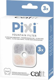 Catit PIXI Trinkbrunnen für Katzen Weiß 3er Pack – Bild 1 von 2