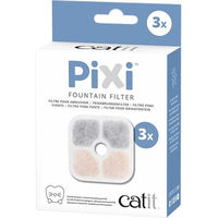 Produktbild von Catit PIXI Trinkbrunnen für Katzen Weiß 3er Pack