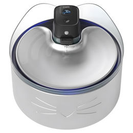 Catit PIXI Trinkbrunnen XXL Edelstahl kabelloser Katzentrinkbrunnen mit Akku 5 Liter – Bild 1 von 12