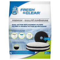 Produktbild von Catit Premium Ersatzfilter für Edelstahl Trinkbrunnen 2er-Pack