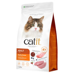 Catit Recipes Adult Katzenfutter Geflügel getreidefrei 400 g - 400 g – Bild 1 von 6
