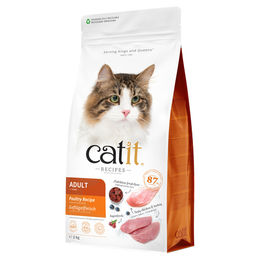 Catit Recipes Adult Trockenfutter für Katzen Geflügel Getreidefrei 2 kg - 2 kg – Bild 1 von 4