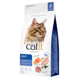 Catit Recipes Trockenfutter für ausgewachsene Katzen mit Geflügel und Lachs getreidefrei 2 kg - 2 kg – Bild 1 von 5