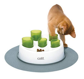 Catit Senses 2.0 Digger Aktiv-Futternapf für Katzen aus Kunststoff – Bild 1 von 8