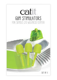 Catit Senses 2.0 Gum Stimulators Catnip-Spielzeug aus Gummi im 3er Set Grün – Bild 1 von 2