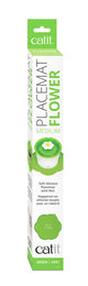 Catit Silikonmatte in Blumenform grün als rutschfeste Katzennapfunterlage für Trinkbrunnen 30cm – Bild 1 von 7