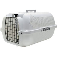Produktbild von Catit Transportbox Voyageur White Tiger für Katzen aus Kunststoff Weiß 32 x 48 x 28 cm