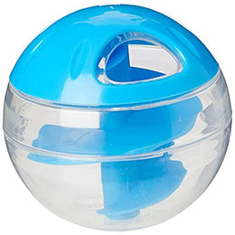 Catit Treat Ball Leckereienball für Katzen in Blau aus Kunststoff – Bild 1 von 4