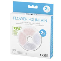 Produktbild von Catit Triple Action Ersatzfilter für Katzen Trinkbrunnen 2er Pack
