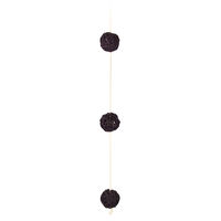 Produktbild von Catit Vesper Ersatzkugeln aus Weide für Katzenmöbel, 3er Set in Braun und Schwarz, Durchmesser 5 cm, 6 cm und 8 cm