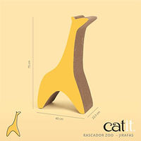 Produktbild von Catit Zoo Kratzbaum Giraffe XL Gelb für Katzen