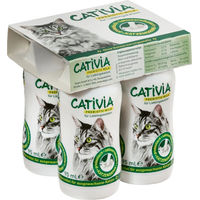 Produktbild von Cativia Katzenmilch Leckerli für erwachsene Katzen 4 x 95 ml
