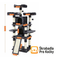 Produktbild von CATIX Kratzbaum Aura XL Dunkelgrau 60x55x172 cm