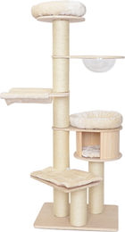 CATIX Kratzbaum Rapunzel XXL cremefarben 190 x 74 x 56 cm – Bild 1 von 1