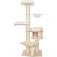 Produktbild von CATIX Kratzbaum Rapunzel XXL cremefarben 190 x 74 x 56 cm