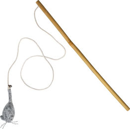 CATLABS Angelspielzeug Magische Maus aus Schafwolle und Bambus in Grau – Bild 1 von 3