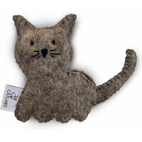 Produktbild von CATLABS Katzenspielzeug mit Catnip und Wolle in Braun