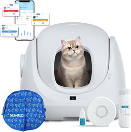 CATLINK Baymax Selbstreinigende Katzentoilette XXL mit WLAN App und Gesundheits-Monitoring für Katzen aller Altersstufen - 65 l – Bild 1 von 5
