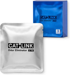 Catlink C07 3er-Pack mit Standfuß für Katzentoiletten in Weiß – Bild 1 von 1