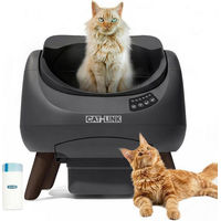 Produktbild von CATLINK Open-X Selbstreinigende XXL Katzentoilette mit WLAN App und Geruchskontrolle für Katzen 12L