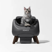 Produktbild von CATLINK Selbstreinigende Katzentoilette mit App-Steuerung und WLAN in Grau