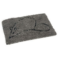 Produktbild von Cats Gone Smart Dirty Cat Mat grau aus Nylon 60x40cm