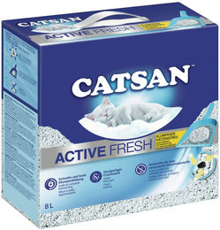 Catsan Active Fresh Klumpstreu für Katzen 8 Liter - 8 l – Bild 1 von 13