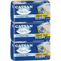 Produktbild von Catsan Hygiene Plus Katzenstreu nicht-klumpend Smart Pack 24l