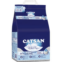 Produktbild von Catsan Hygiene Plus Katzenstreu nicht klumpend unparfümiert 18 l - 2 x 18 l