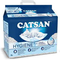 Produktbild von Catsan Hygiene Plus Katzenstreu unparfümiert 5 l - 5 l