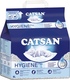 Catsan Hygiene Plus Katzenstreu unparfümiert nicht-klumpend 9l - 9 l – Bild 1 von 13