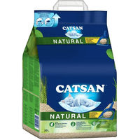 Produktbild von Catsan Natural Klumpstreu unparfümiert 20 l - 20 l