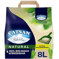 Produktbild von Catsan natürliche Katzenstreu 2 x 8 L