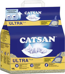 Catsan Ultra Plus Klumpenstreu für Katzen 10 l - 10 l – Bild 1 von 7