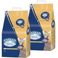 Produktbild von Catsan Ultra plus Klumpstreu 2x15 l - 2 x 15 l