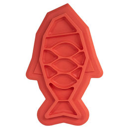 Catstages Fishie Fun Feed Mat Schleckmatte für Katzen Rosa – Bild 1 von 6