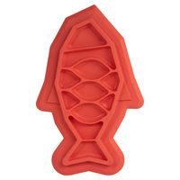 Produktbild von Catstages Fishie Fun Feed Mat Schleckmatte für Katzen Rosa