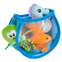 Produktbild von Catstages Hide & Seek Fish Bowl Katzenspielzeug mit Catnip aus Glas in Transparent und Bunt