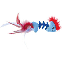 Produktbild von Catstages Katzenspielzeug Feather Fish Bone Federspielzeug aus Plüsch