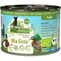 Produktbild von Catz finefood Bio Nassfutter Katze Adult Ente 24x200 g - 24 x 200 g